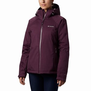 Columbia Top Pine™ Insulated Regnjacka Dam MörkRosa (ZYWQE7254)